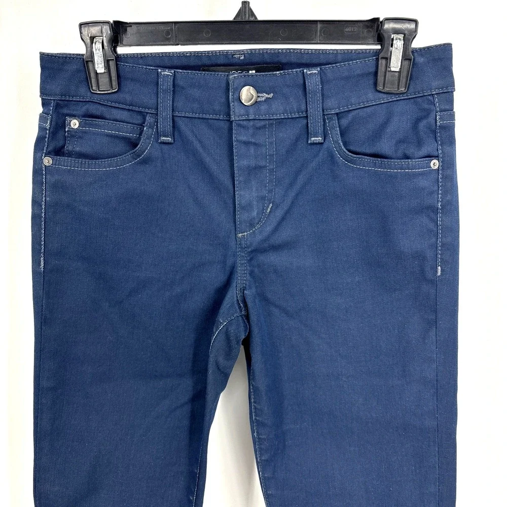 Joe's‎ Jeans High Water Saddie Skinny Jeans Size 27 Dark Blue